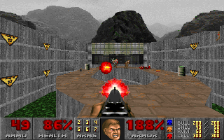 Doom trên Dosbian 3.0