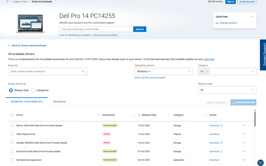 Dell Service Tag Search